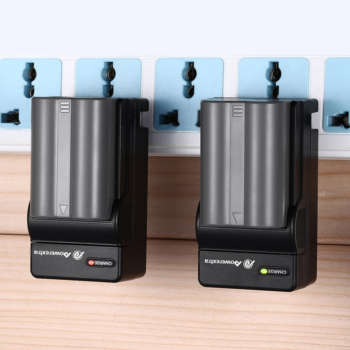 Powerextra EN-EL3E Replacement Battery and Charger with Car Charger