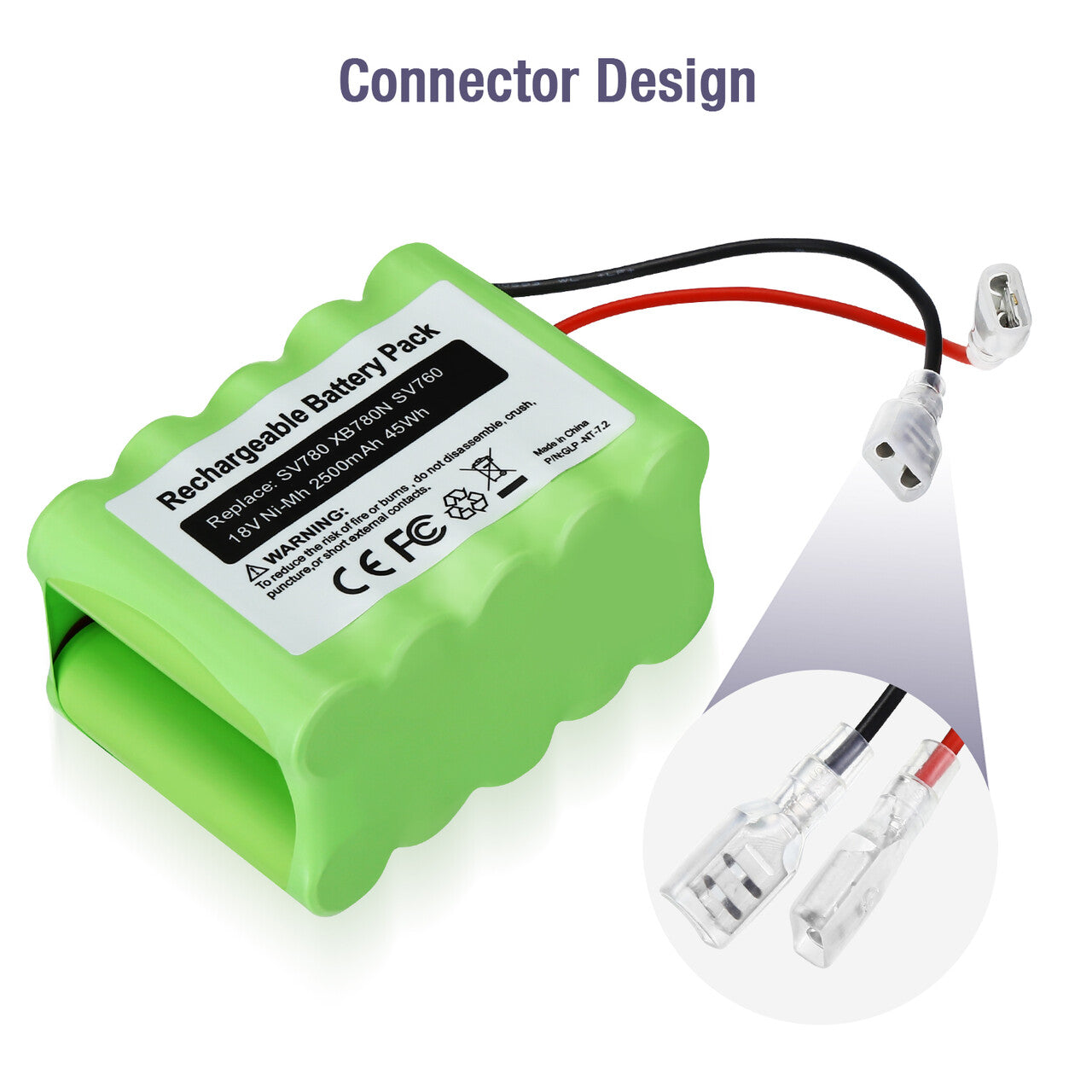 18Volt 2500mAh Battery SV780 Replacement