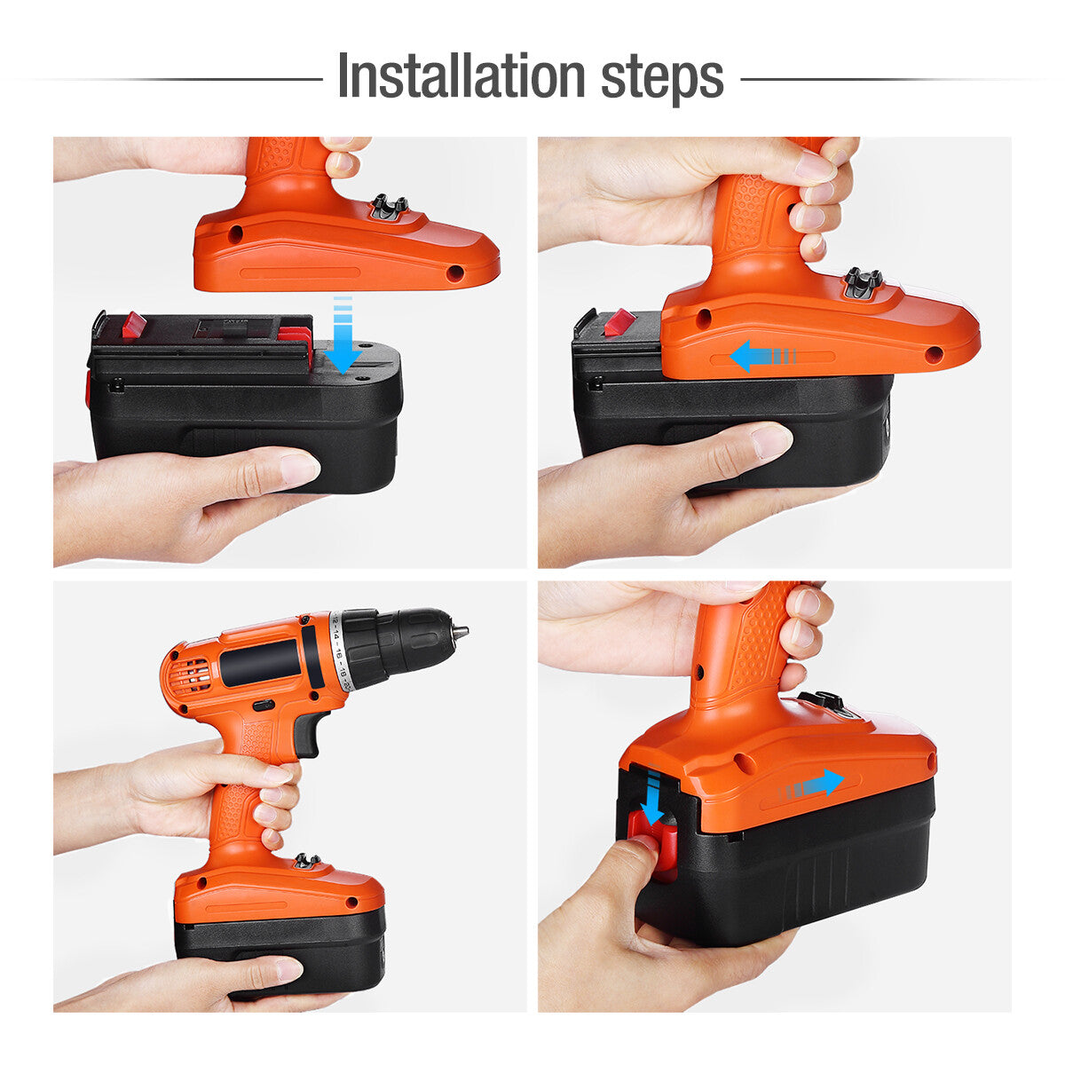 Black & Decker 18Volt Lithium Battery Replacement 6.0Ah