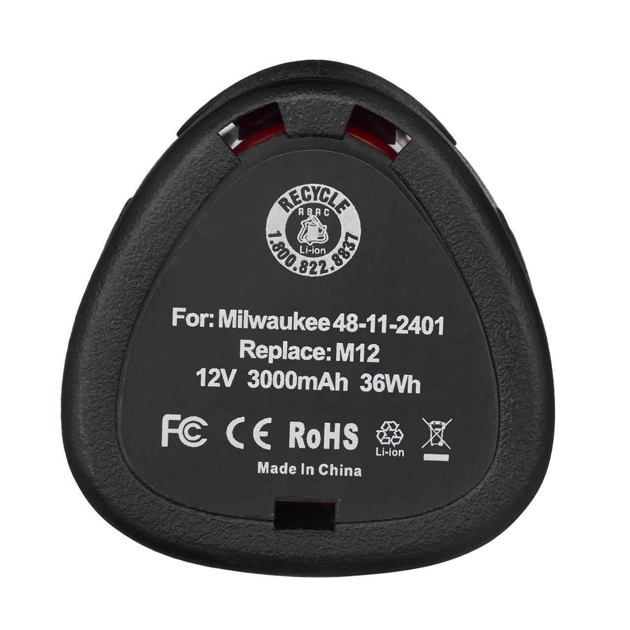 Milwaukee 12V M12 Lithium Replacement Battery 3000mAh