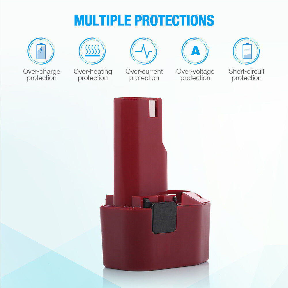12V 3000mAh NICD Battery For Milwaukee 12V Tool 48-11-0200 48-11-0251 48-11-0140
