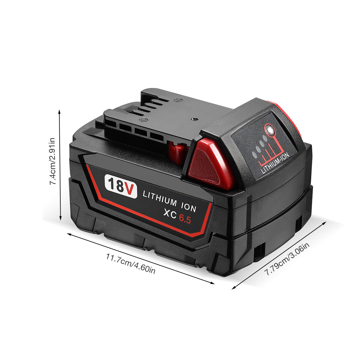 Milwaukee M18 Lithium XC6.5 Extended Capacity Battery