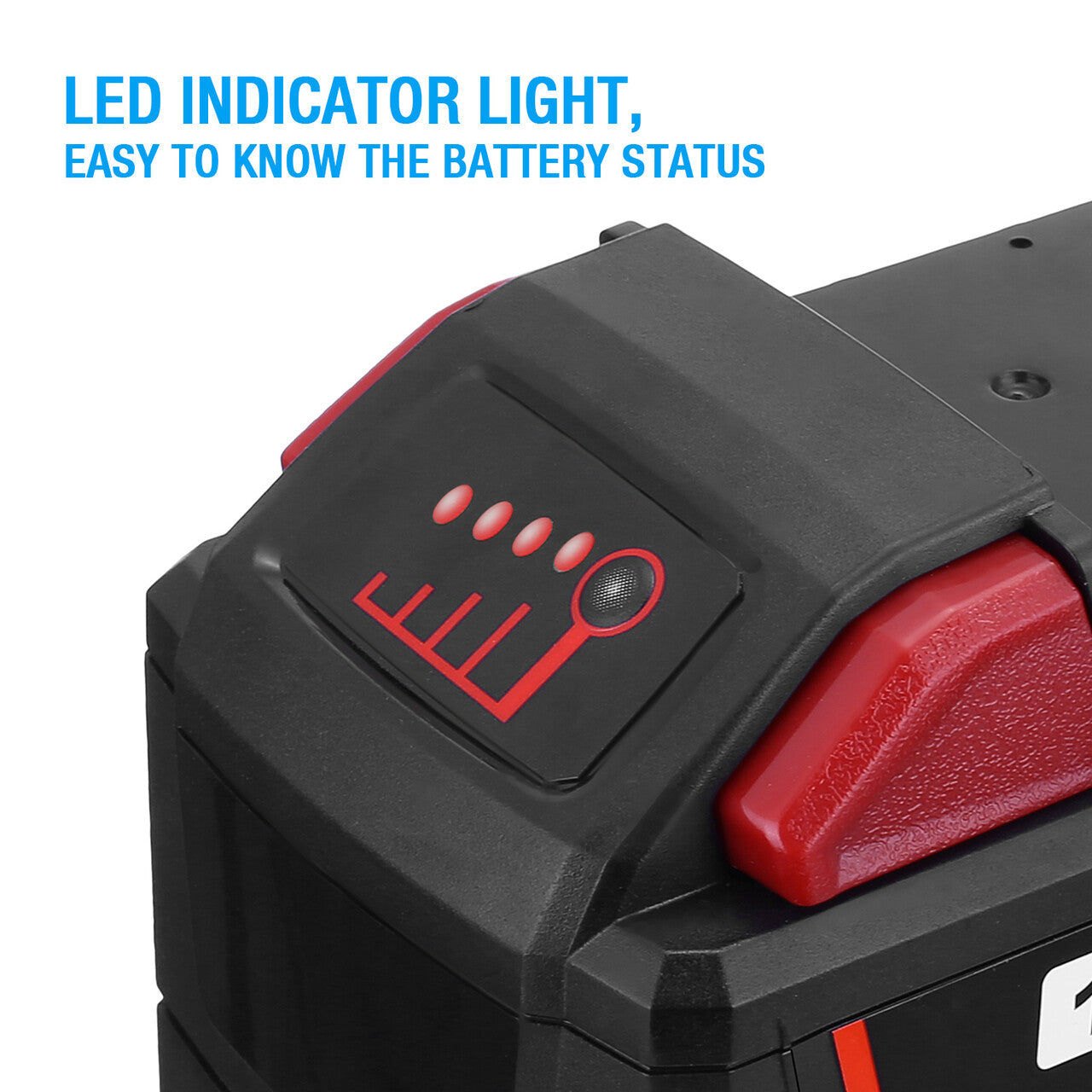9.0Ah Lithium Replacement Battery For Milwaukee M18 Cordless Power Tools