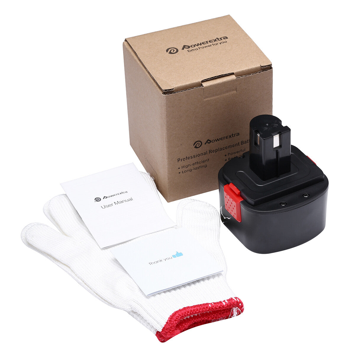 Powerextra Replacement Battery Compatible with Lincoln Grease Guns 12V 3000mah