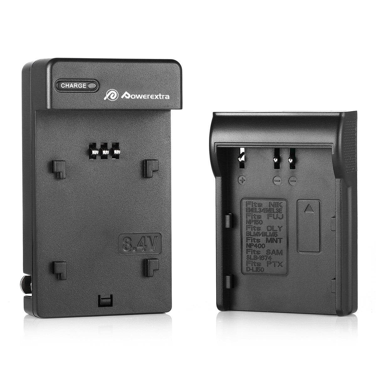 Powerextra EN-EL3E Battery Charger with Car Charger