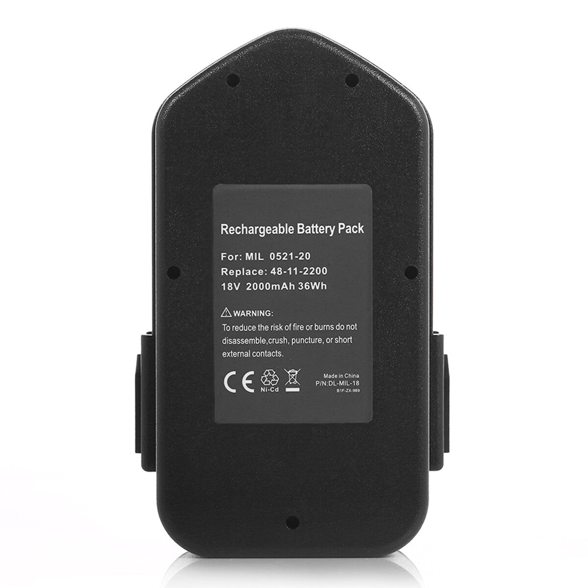 Powerextra 18V 2000mAh Replacement Battery for Milwaukee Power Tools