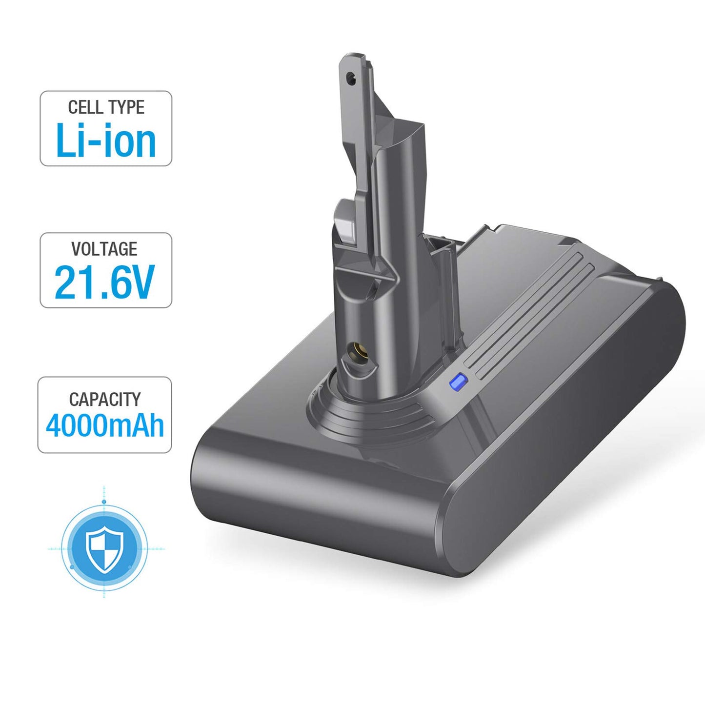 Dyson V7 Replacement Battery 4000mAh