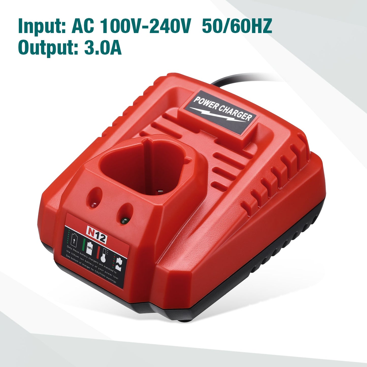 Milwaukee M12 Replacement Battery Charger
