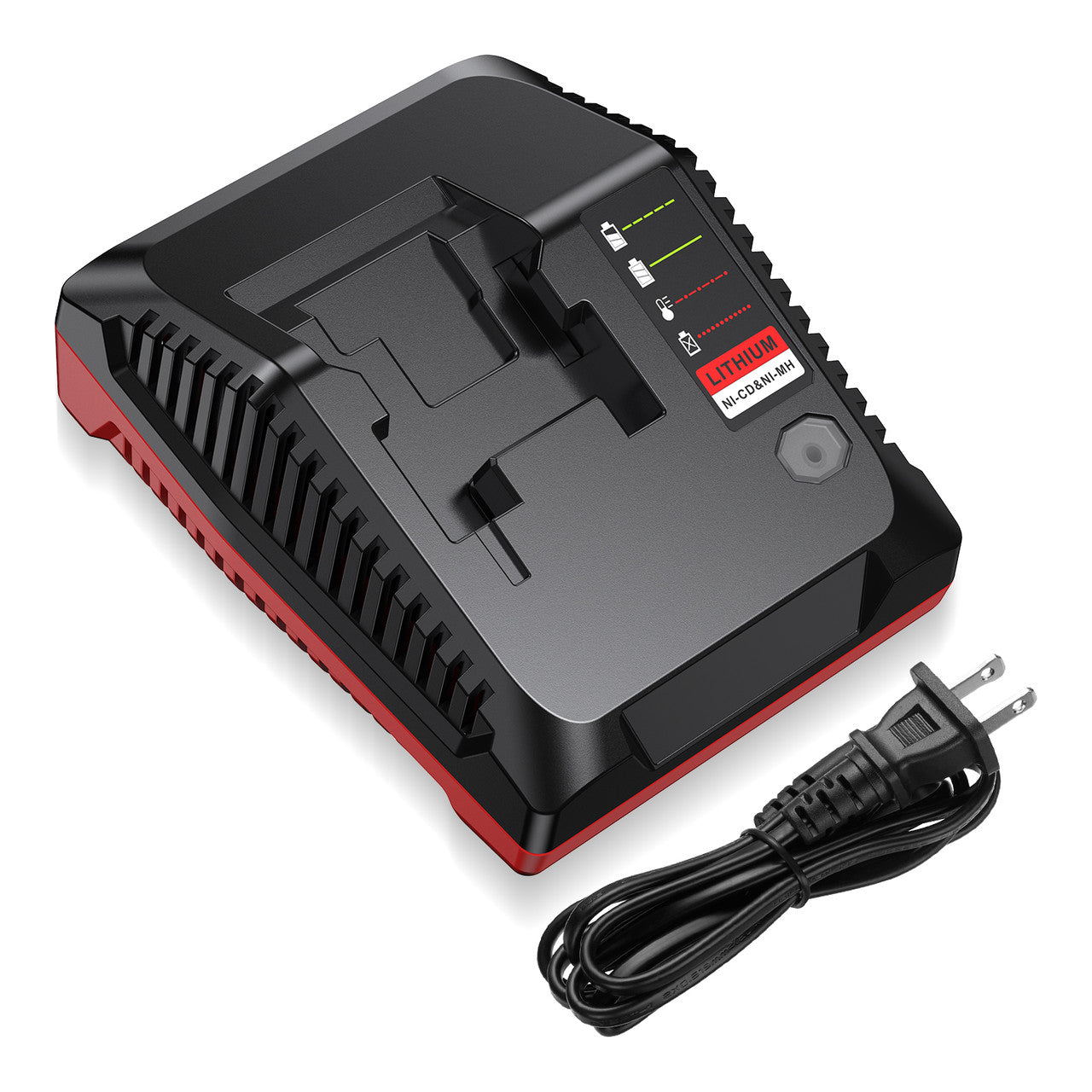 Powerextra 20V MAX Rapid charger for Black&Decker and Porter Cable 20 Volt  Lithium Battery
