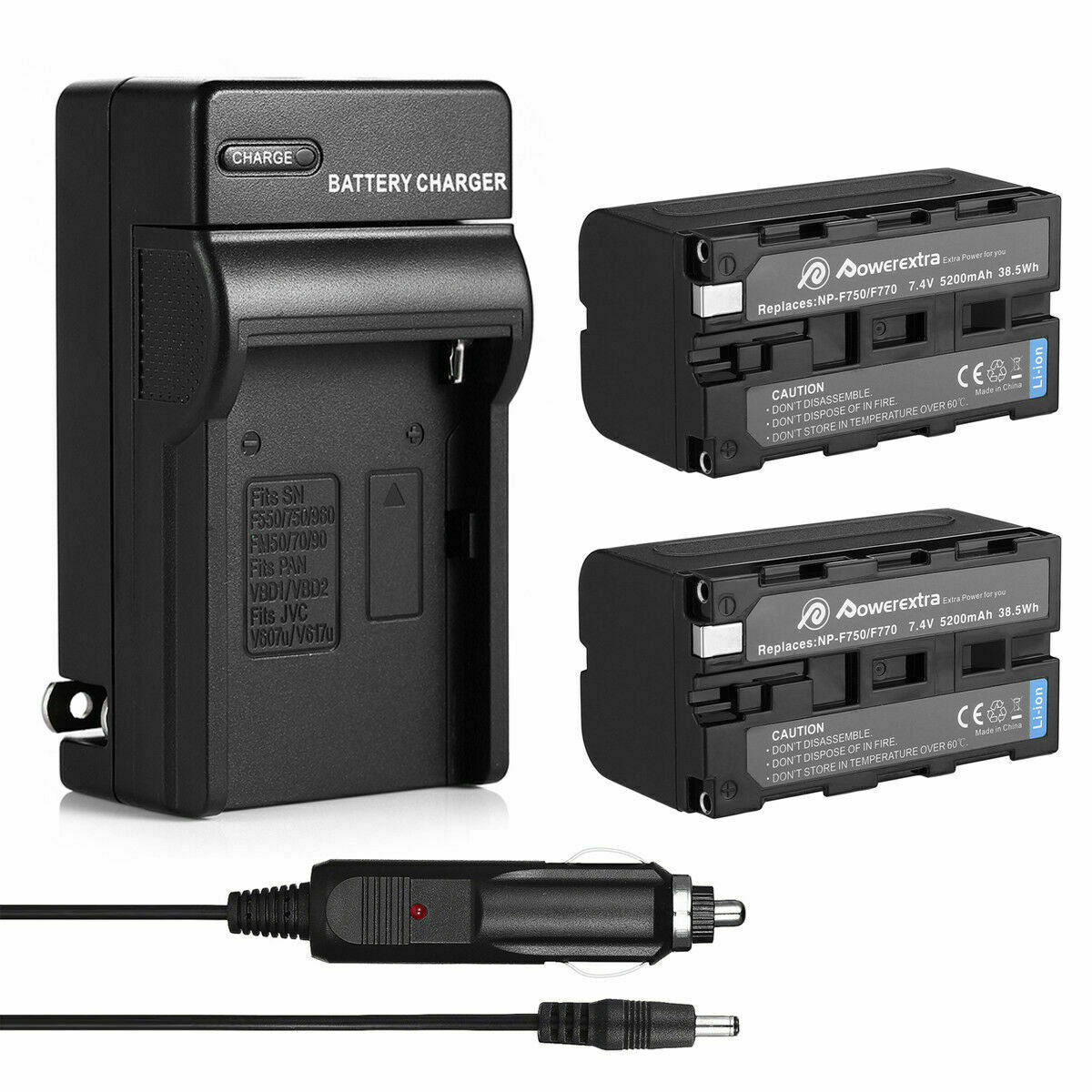 NP-F750 Replacement Battery and Battery Charger For Sony