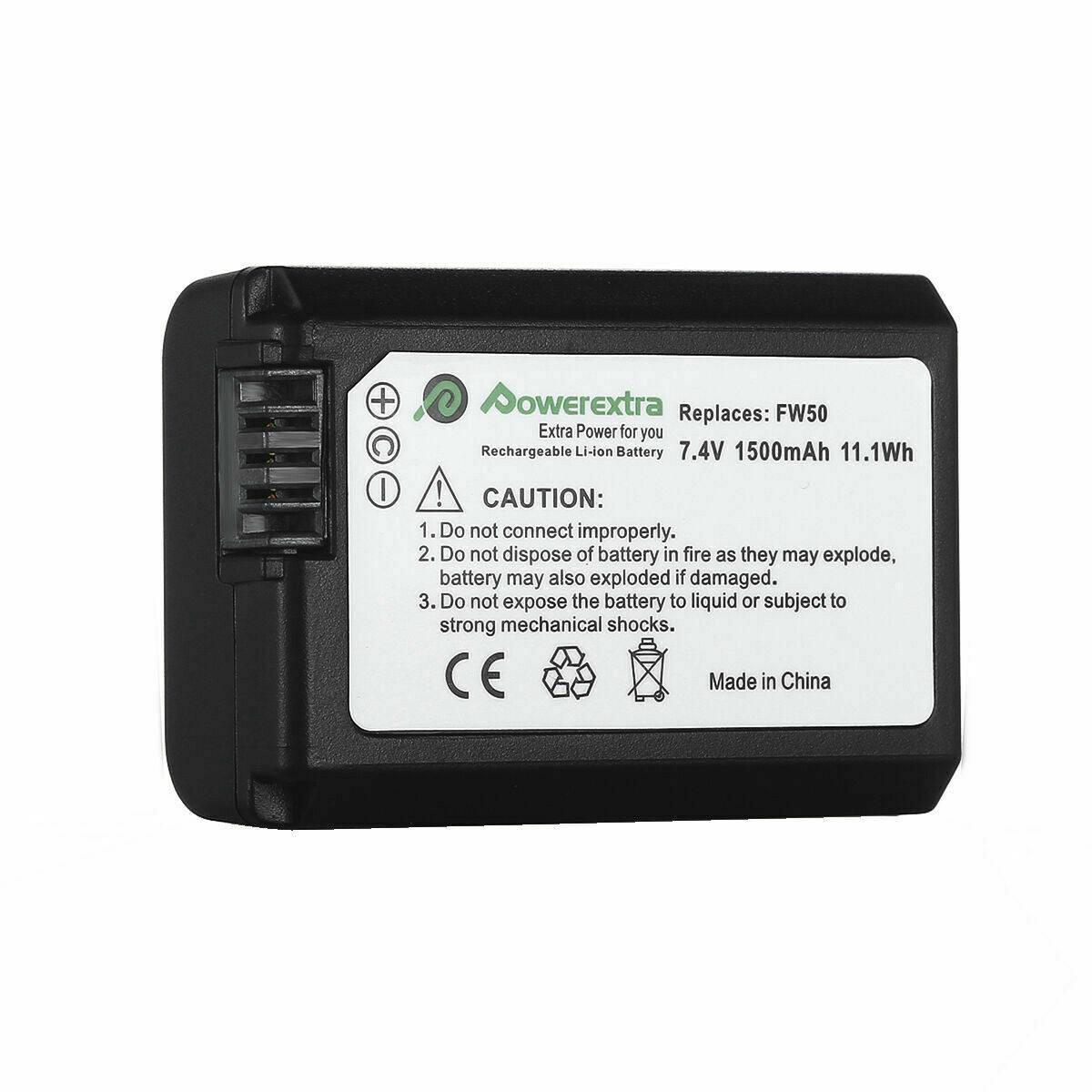 Powerextra Replacement Battery for Sony NP-FW50