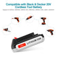 Upgraded 2 Pack 20V Max 3600mAh Battery for Black+Decker Tools