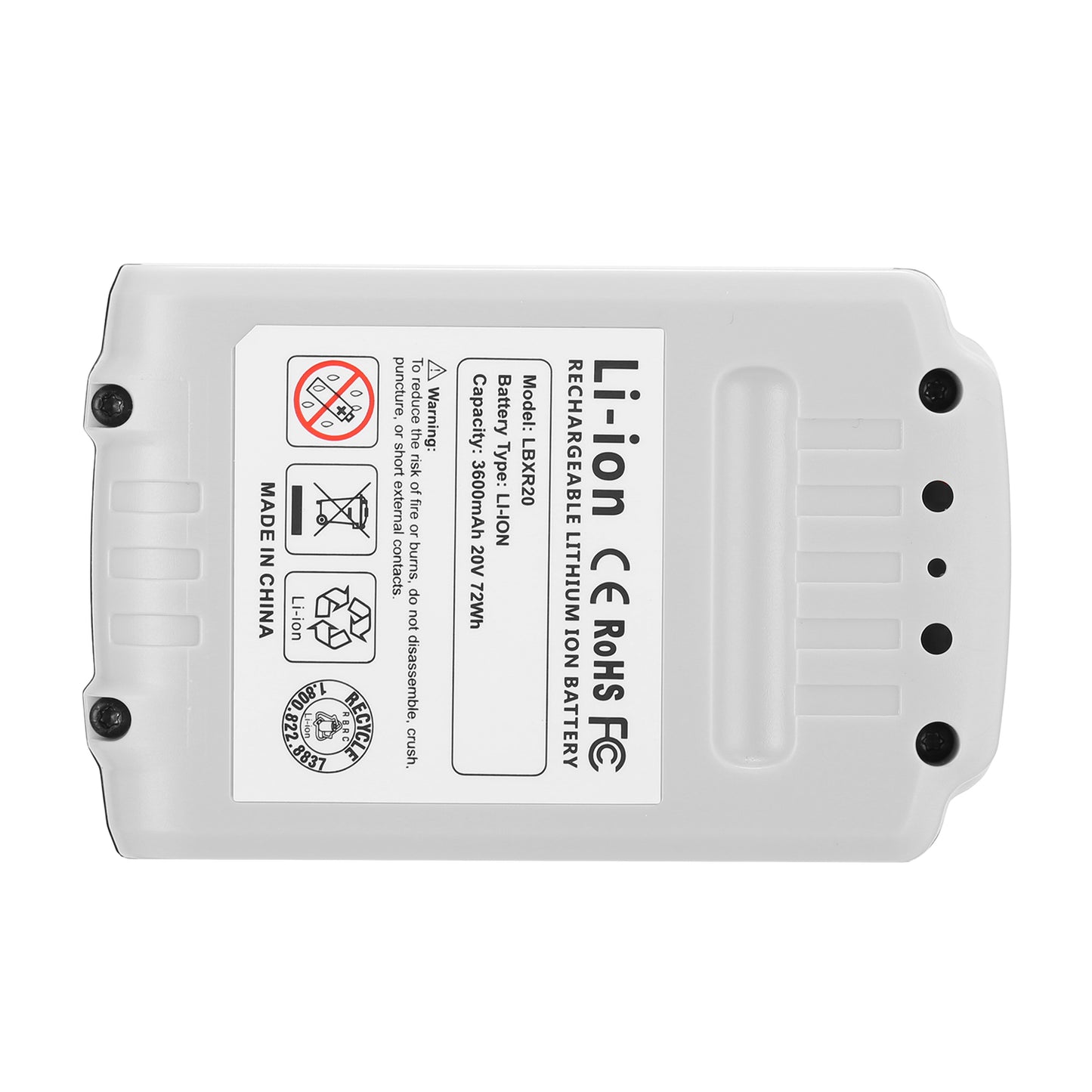 Upgraded 2 Pack 20V Max 3600mAh Battery for Black+Decker Tools