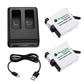 Powerextra Replacement Battery and Dual USB Port Charger for GoPro HERO