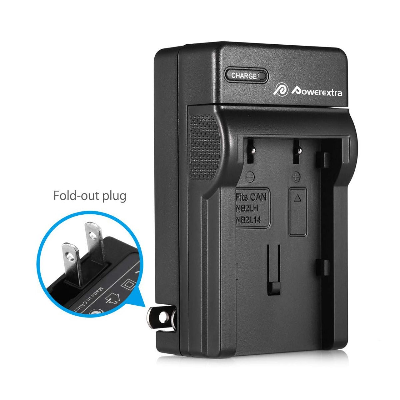 Powerextra Replacement Battery Compatible with NB-2L NB-2LH Battery with Charger
