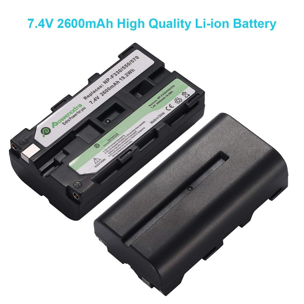 Powerextra Replacement NP-F550 Battery