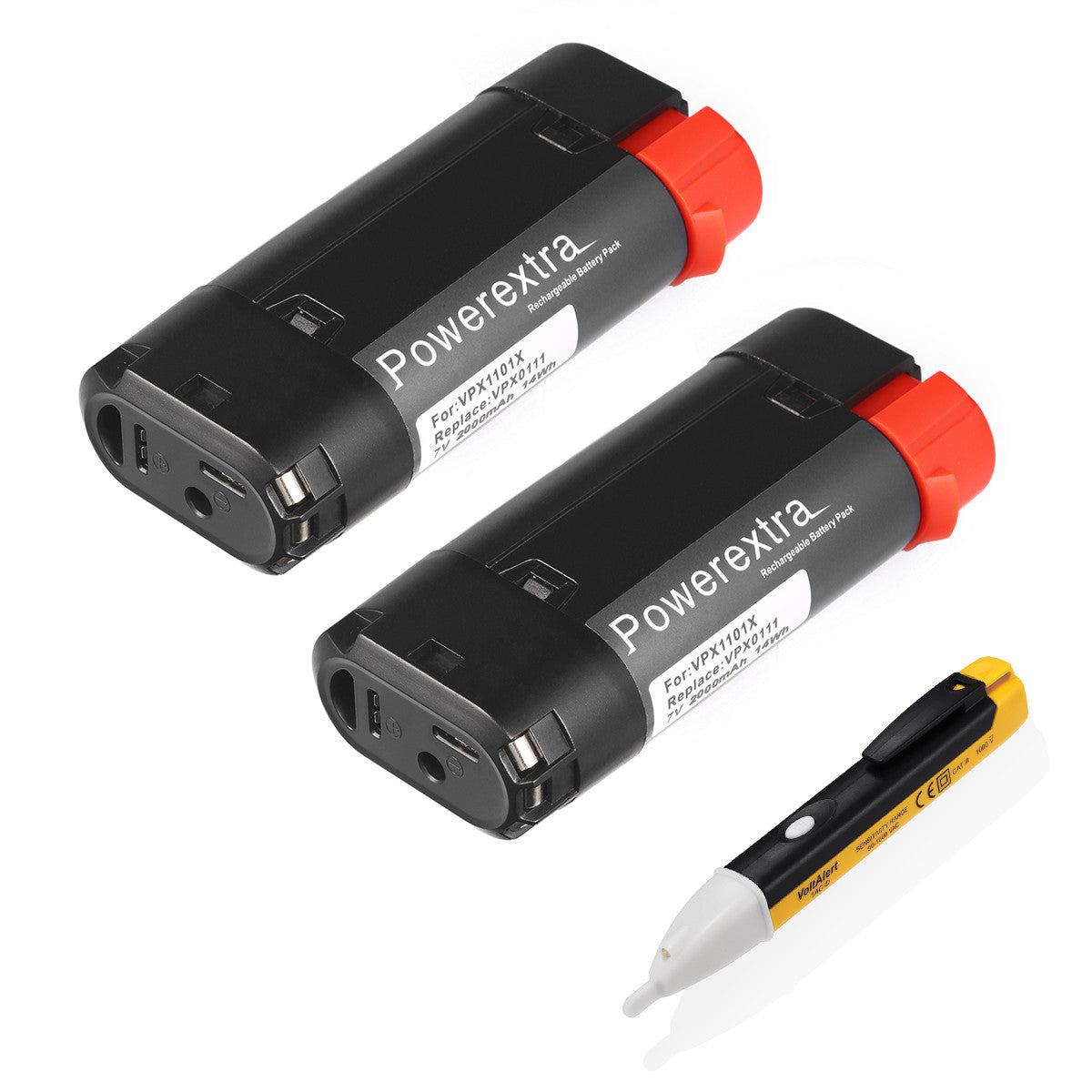 Powerextra 7V Battery for BLACK & DECKER VPX1101, VPX1101X Power Tools Battery Replacement