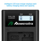 Powerextra Replacement LP-E8 Battery Charger