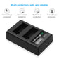 Powerextra Replacement LP-E8 Battery Charger