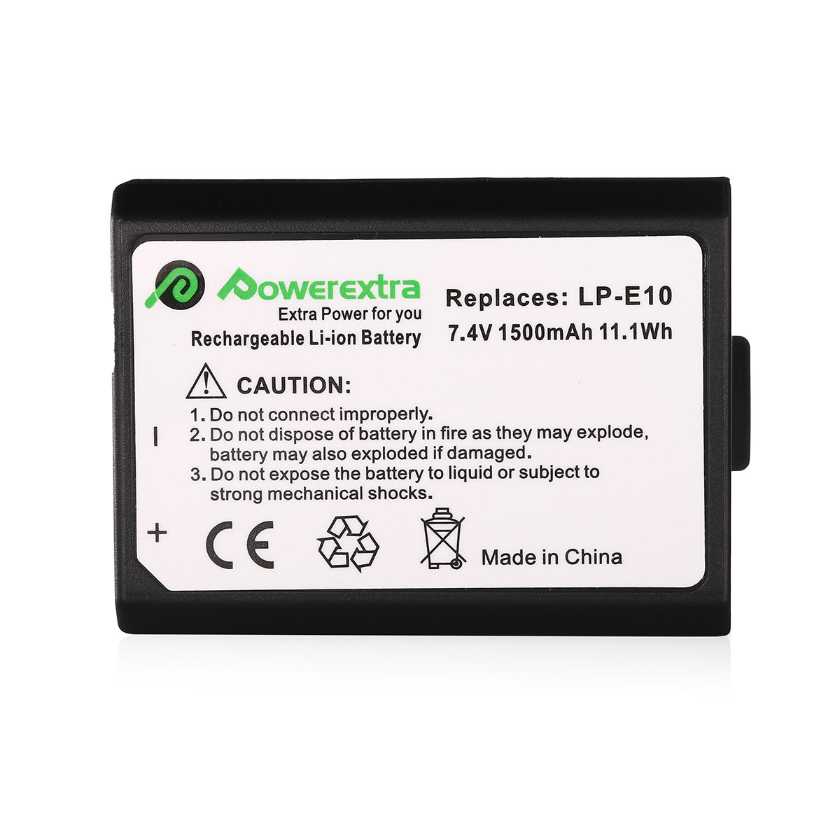 Powerextra LP-E10 Replacement Battery