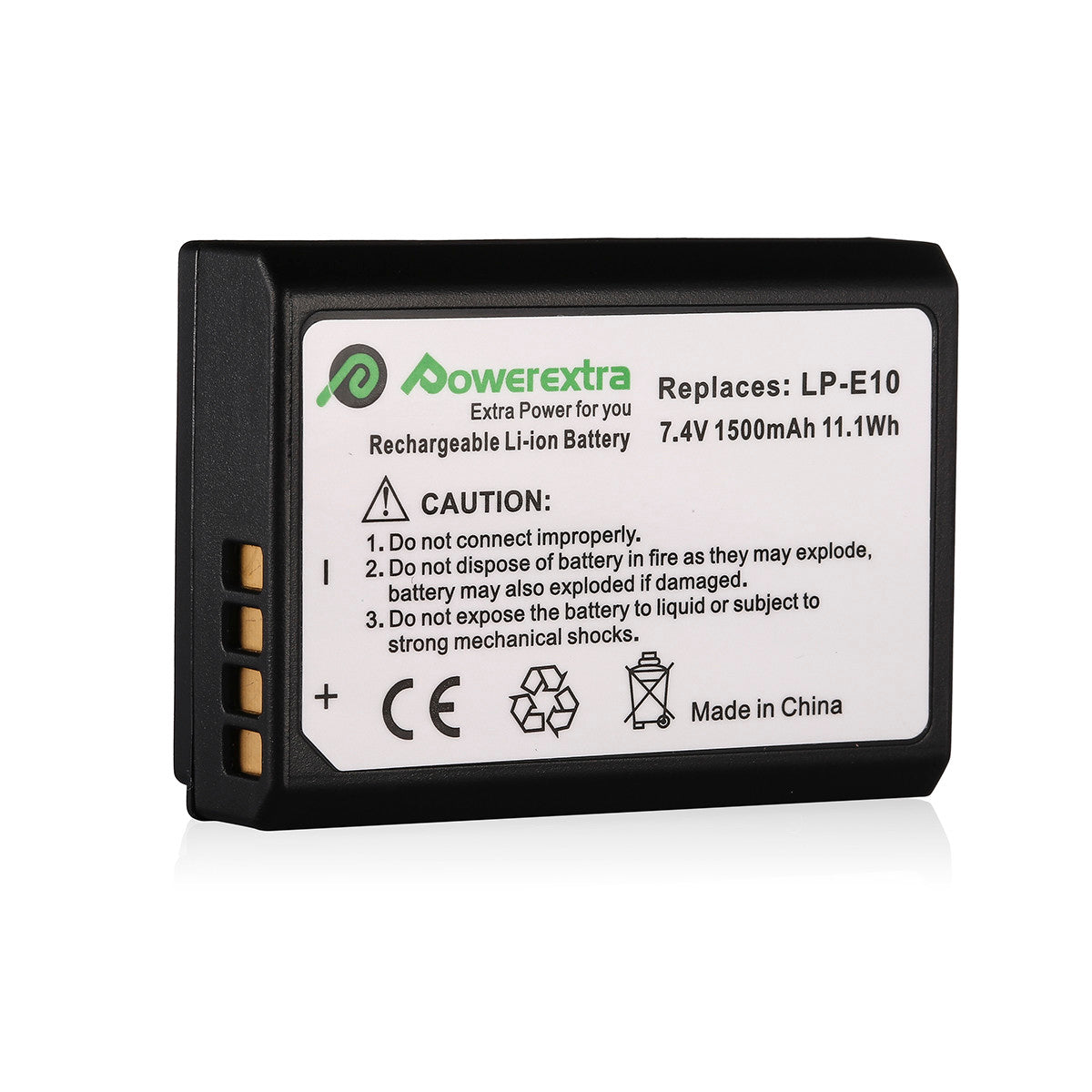 Powerextra LP-E10 Replacement Battery
