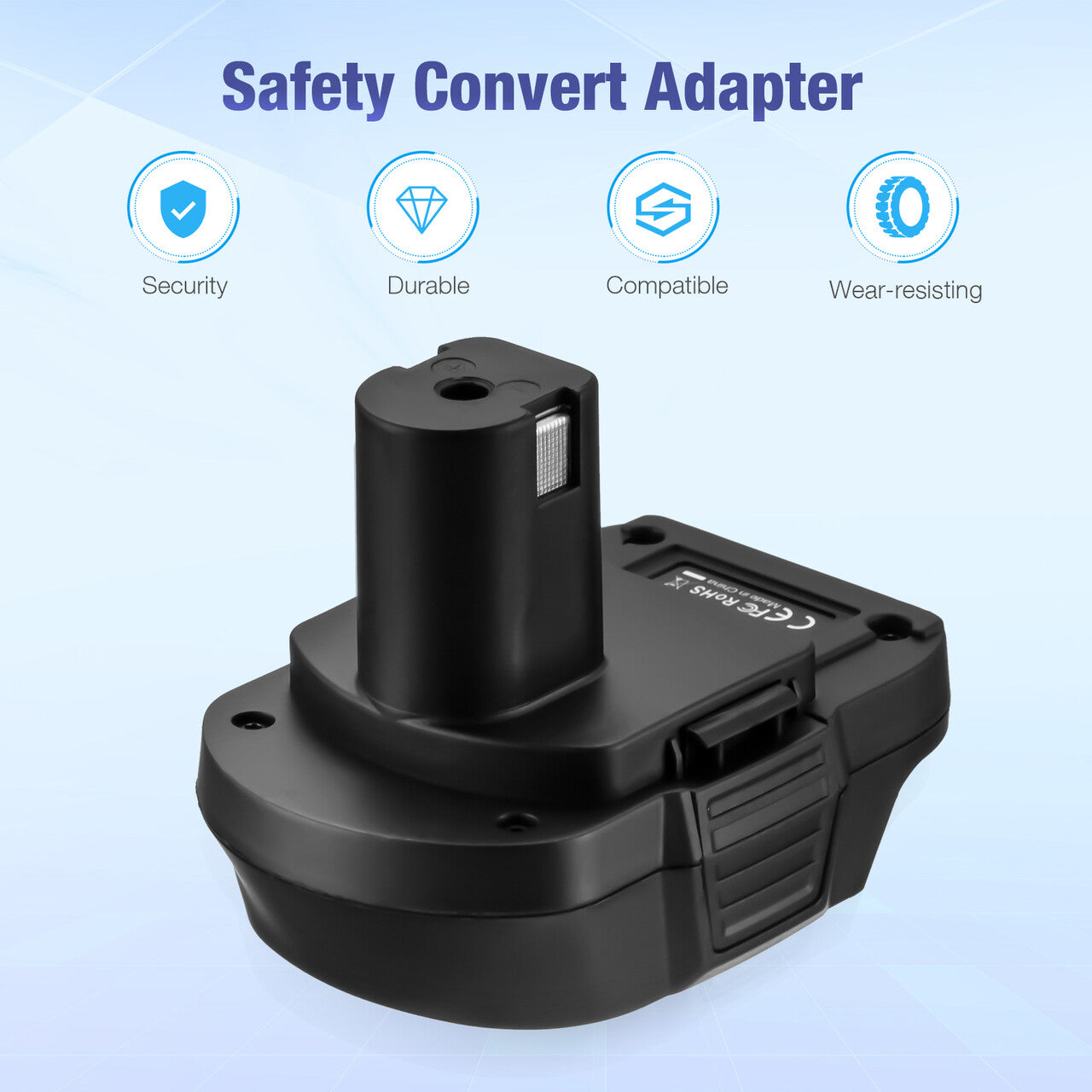 Battery Adapter Fits Ryobi 18v Cordless Tools, Compatible With