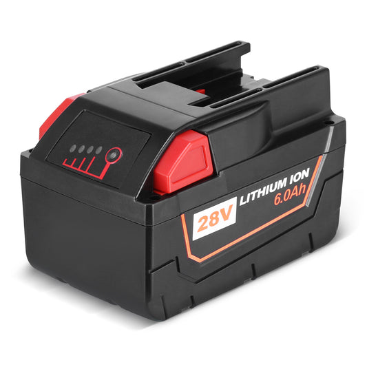 6.0Ah Replacement Battery for Milwaukee M28 V28 Cordless Power Tools