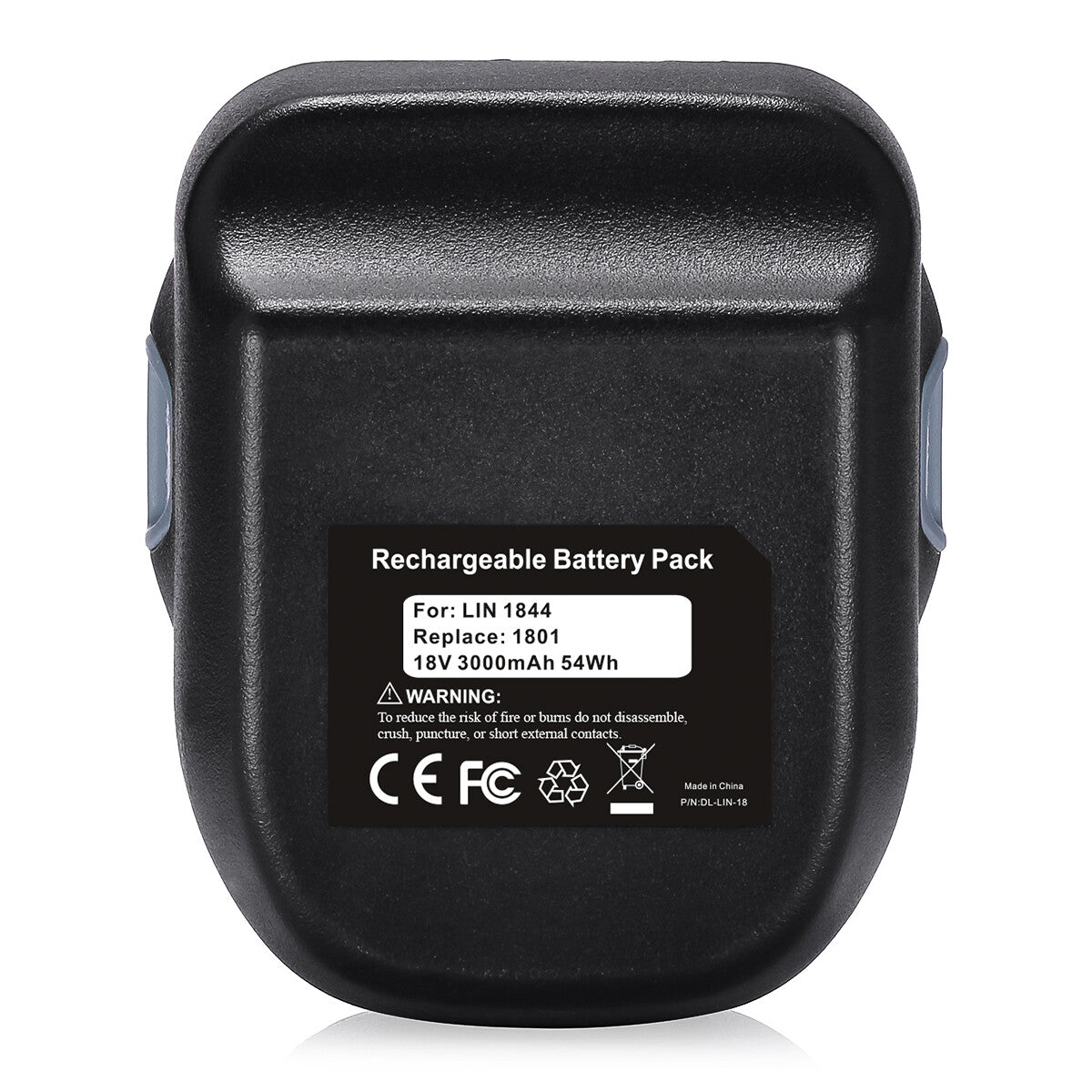 Lincoln 18V Replacement Battery 3.0Ah for Lincoln 1801, 1842, 1844, 1444, 1442
