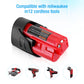 3500mAh 12V Lithium Replacement for Milwaukee 12V Battery