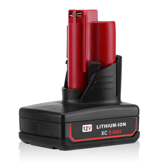 9.0Ah Extended Capacity Milwaukee M12 12V Lithium Battery Replacement