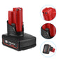 9.0Ah Extended Capacity Milwaukee M12 12V Lithium Battery Replacement