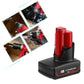 9.0Ah Extended Capacity Milwaukee M12 12V Lithium Battery Replacement