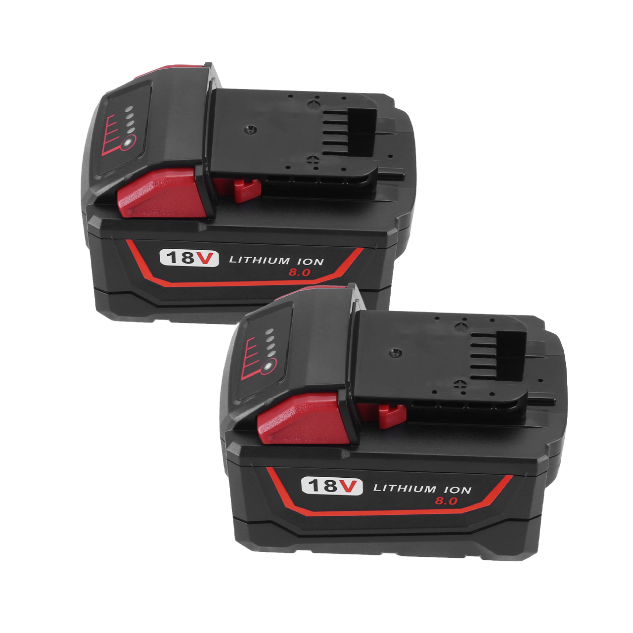 8.0Ah Extended Replacement Lithium-ion Battery For Milwaukee M18 Battery