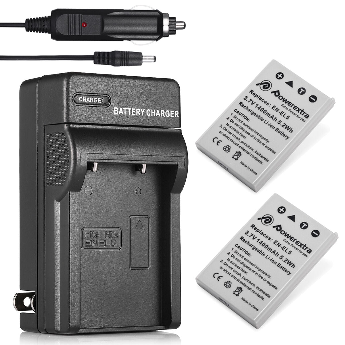 Nikon EN-EL5 Replacement Battery and Charger