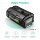 6.0Ah Lithium Battery Compatible with Ryobi 40-Volt Cordless Power Tools