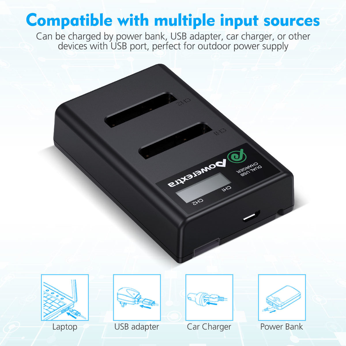 NP-45 Replacement Batteries and Charger Compatible with Fujifilm INSTAX Mini 90