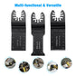 Powerextra 19 PCS Oscillating Multitool Blades for Wood and Metal