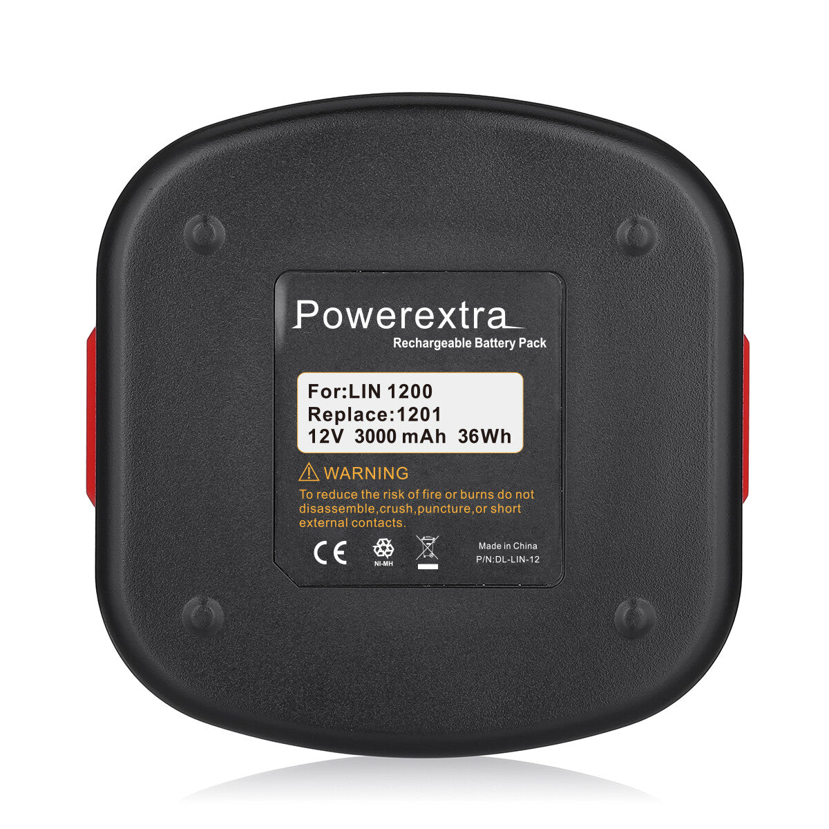 Powerextra Replacement Battery Compatible with Lincoln Grease Guns 12V 3000mah