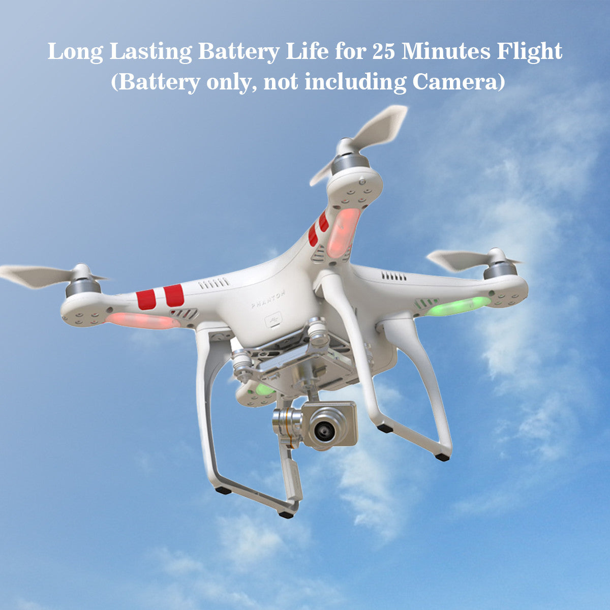 Powerextra Intelligent Flight Replacement Battery Compatible with DJI Phantom 2