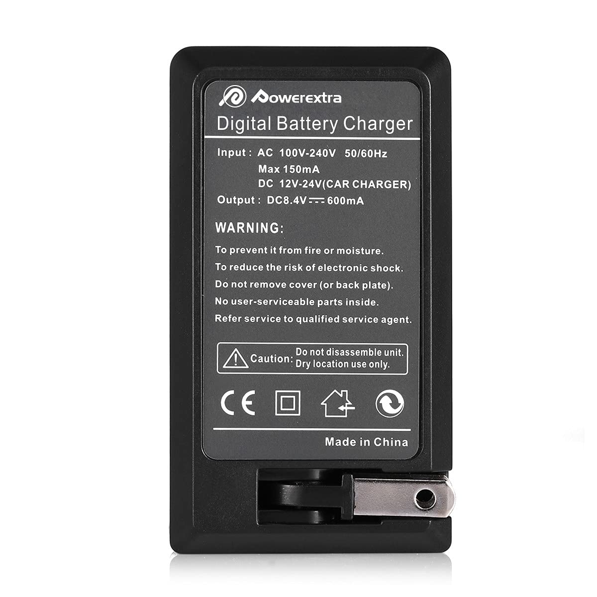 Powerextra LP-E8 Intelligent LED Charger with Car Charger