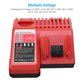 Rapid Charger Compatible with Milwaukee M14 M18 M12 Battery