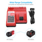 Rapid Charger Compatible with Milwaukee M14 M18 M12 Battery