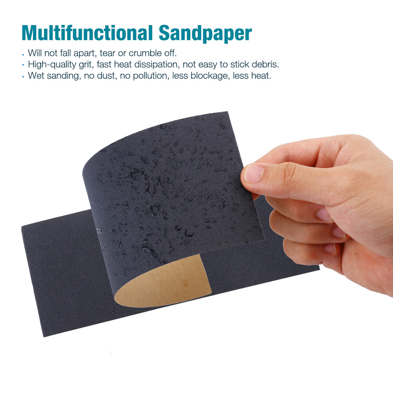 42 Pack Premium Wet Dry Sandpaper Assorted Grit