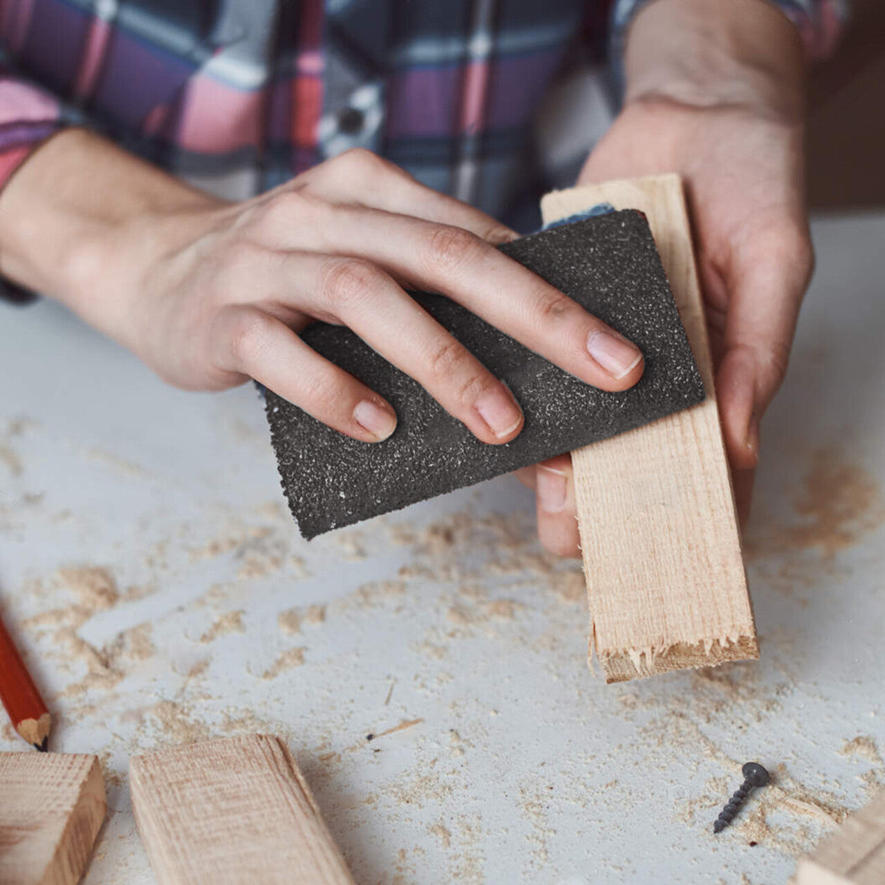 42 Pack Premium Wet Dry Sandpaper Assorted Grit