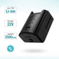 MOOSOO 22V Replacement Battery for XL-618 XL-618A