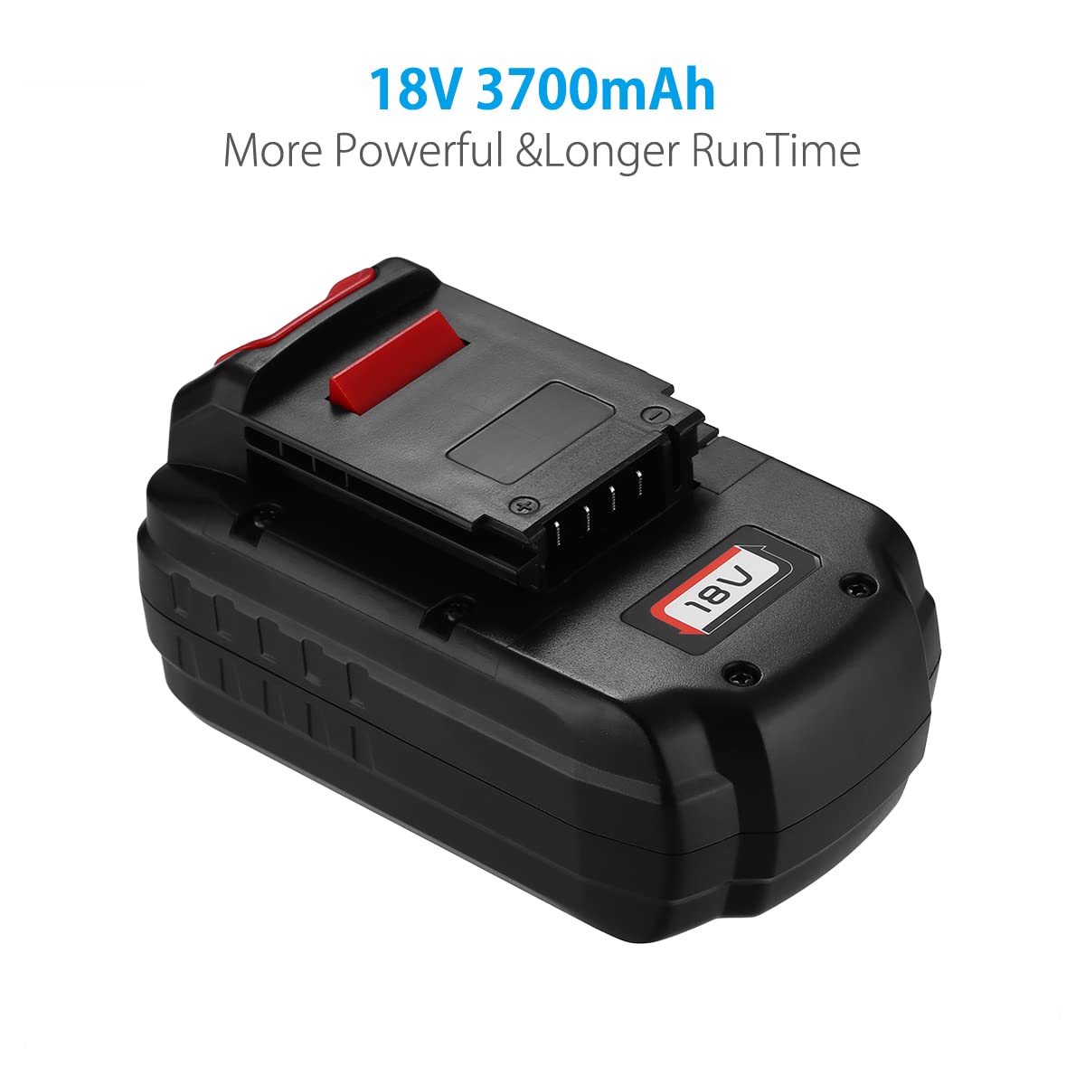 18V 3.7Ah Replacement Battery for Porter Cable 18V Battery PC18B PCC489N