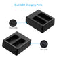 Dual USB Charger Compatible with SJCAM Sport Cameras and More