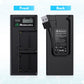 Powerextra Sony NP-F970 Battery Charger with USB LCD Display