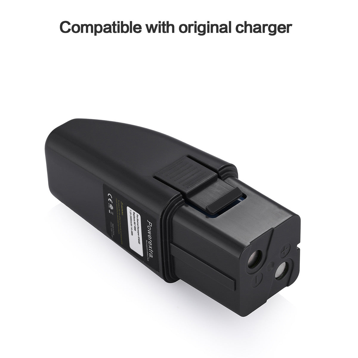 Powerextra 7.2V 2000mAh Replacement Battery for Ontel Swivel Sweeper G1 G2