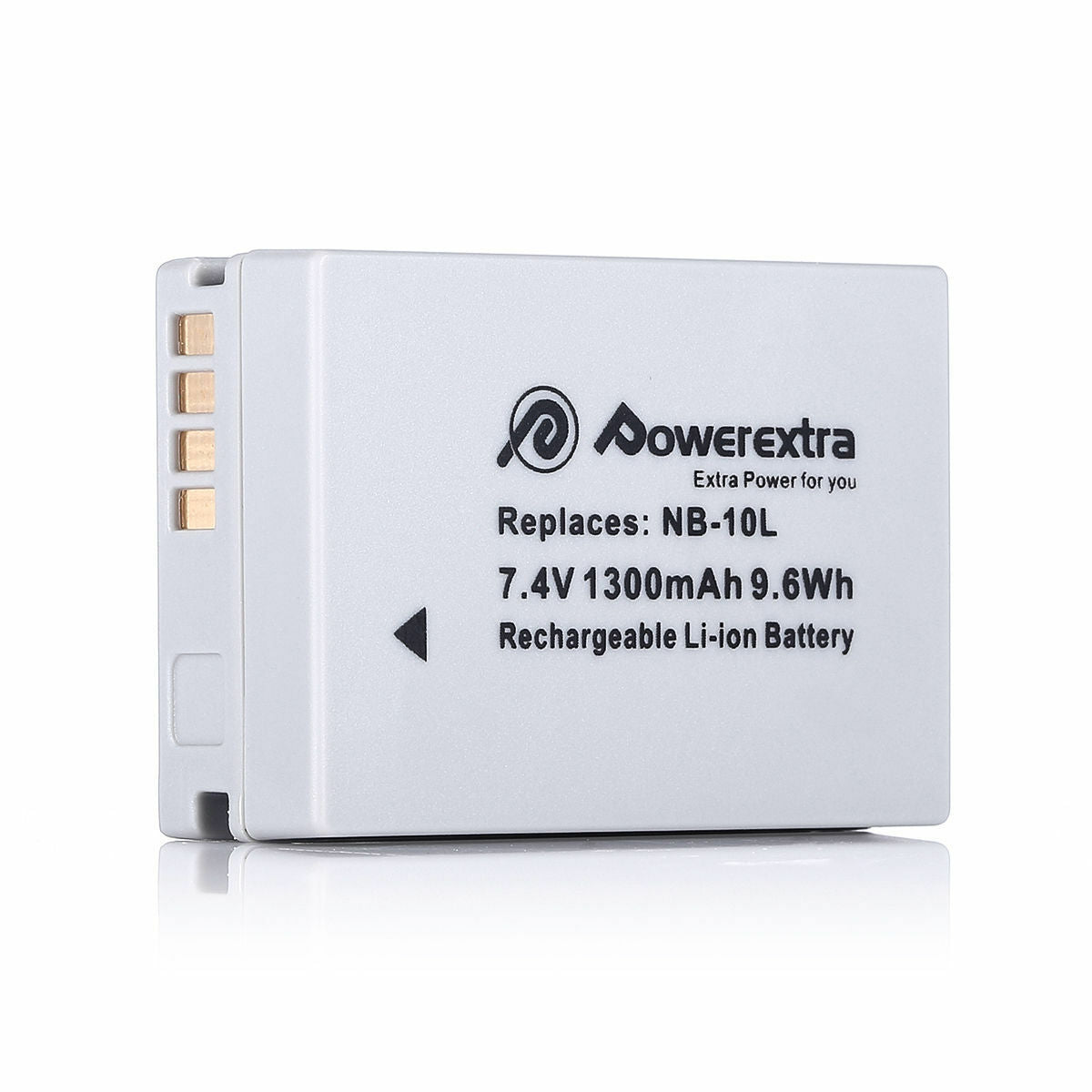 Powerextra NB-10L Battery For Canon PowerShot